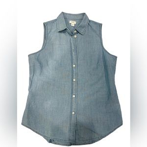 J.Crew denim tank top